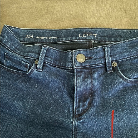 LOFT 4/27 jeans - Picture 3 of 11